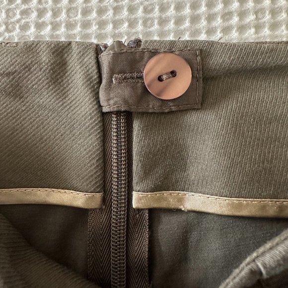 MEXX skirt with belt in army green size 6 - Picture 3 of 4